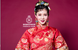 瑞尚創(chuàng)美影樓班：解讀中式紅妝中式婚禮造型